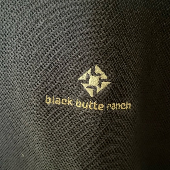 Izod Men's V-Neck Sweater Vest Size XL Golf Black Butte Ranch NWT New - Picture 3 of 7